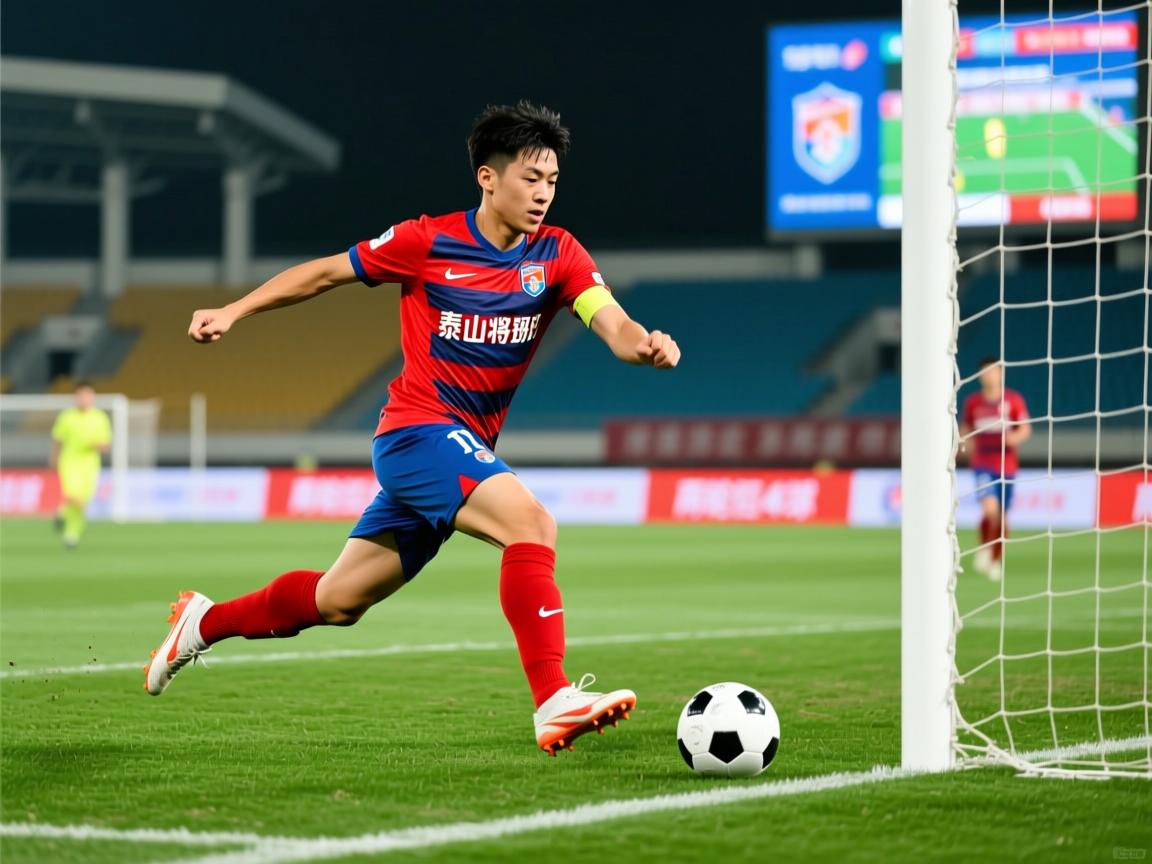 郑铮接班人?泰山小将制霸中乙:连场任意球破门,两轮狂轰4球 第2张