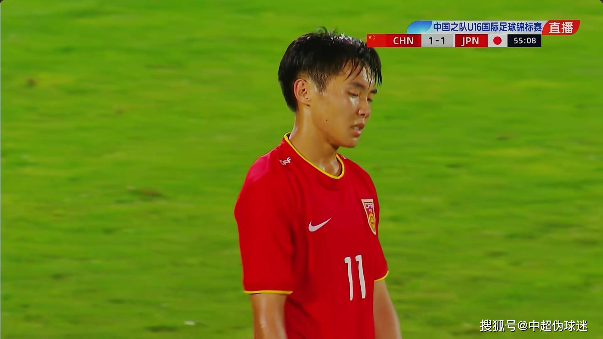 包含梁仕宇替补破门帅惟浩错失空门中国U16队1-1日本队的词条